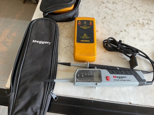 Megger tpt420 voltage - tpt420, ac/dc