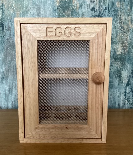 Wooden hens ducks egg box - wooden,