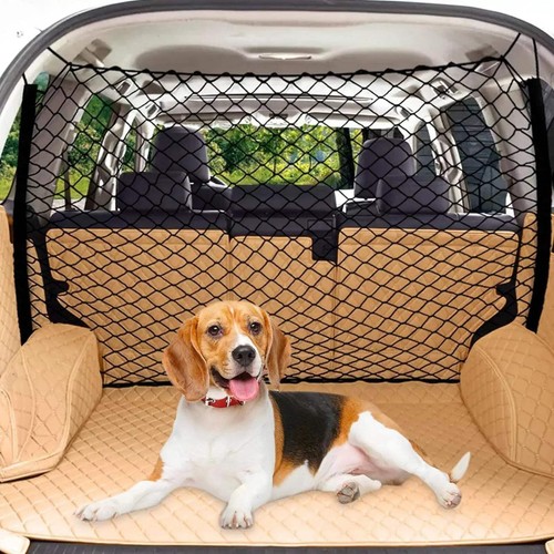 Dog car barrier - car, net