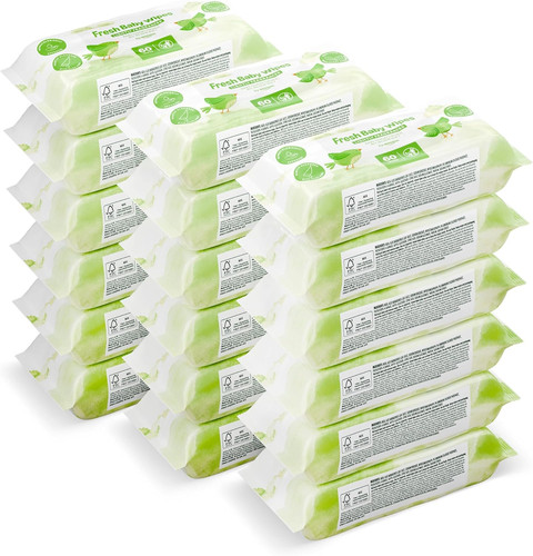 Fresh baby wipes - wipes,, 1080