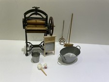 Dolls House 1/12th Scale Mangle And Laundry