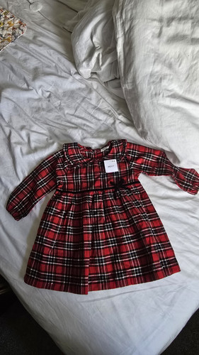 Next girls red - red, tartan