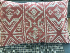 Aztec style bolster cushion