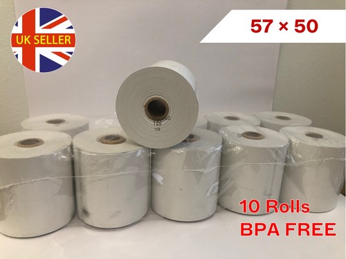 Rolls 50mm thermal - 10,
