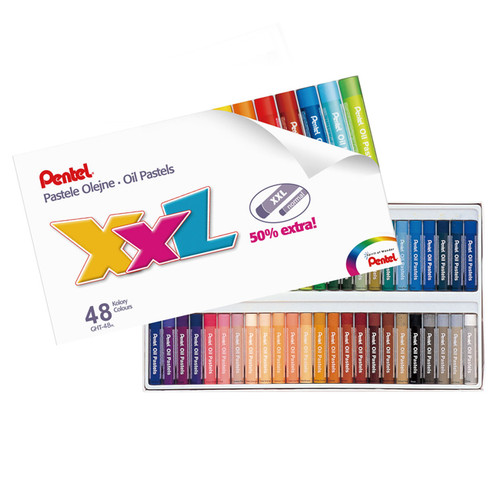 Pentel arts oil pastels large - pentel,