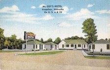 Arapahoe Nebraska McCoys Hotel