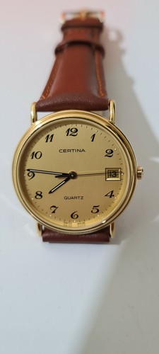 Vintage certina quartz - quartz, mens