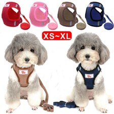 Small Dog Harness Leash Set No