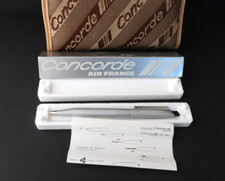Concorde Air France ballpoint pen ball pen metal new condition + box 80s