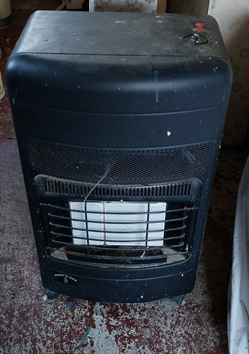 Portable gas heater black - gas,