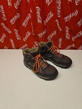 HYENA men's Ravine walking/hiking boots, brown, steel toe, Vibram size Uk9