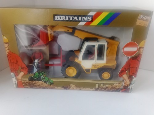 Britains road series 9918 - britains, jcb