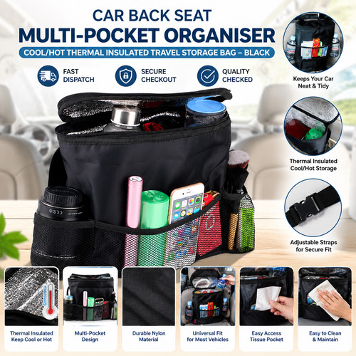 Car van back - van, organiser