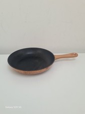 Le Creuset  Frying Omelette Pan 20cm 8 Inch Brown Enamel & Cast Iron