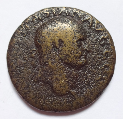 Vespasian dupondius roman - vespasian,