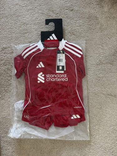 Liverpool red home kids kit - kids,