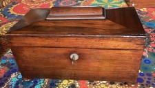 Antique Regency Rosewood Tea