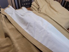 JOHN LEWIS MTM W157 X D210cm Romo Linara Pinch Pleat Curtains RRP £1089
