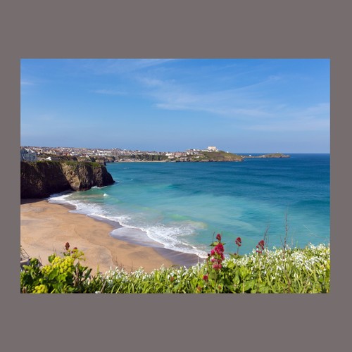 Newquay cornwall cornish beach - cornish,