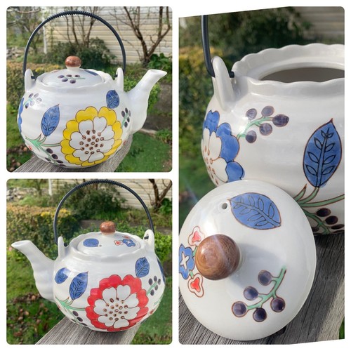 Large round modern teapot - large, 1.2l