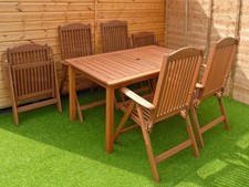 Hardwood Garden Furniture - 6x