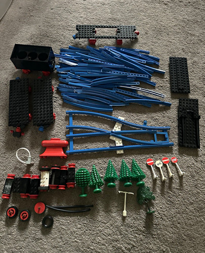 Vintage lego train - lego, track