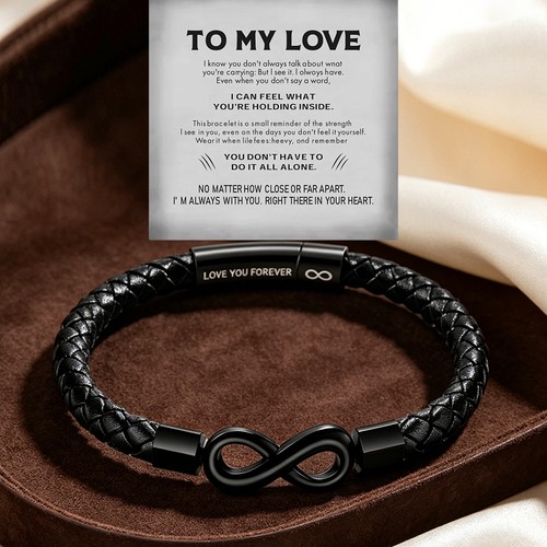 Personalized infinity bracelet - personalized,