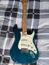 westwood blue electric guitar new strings working perfectly fine excellent sound