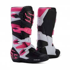 FOX Women's MX Boots - WOMENS COMP (Black, Pink, White)