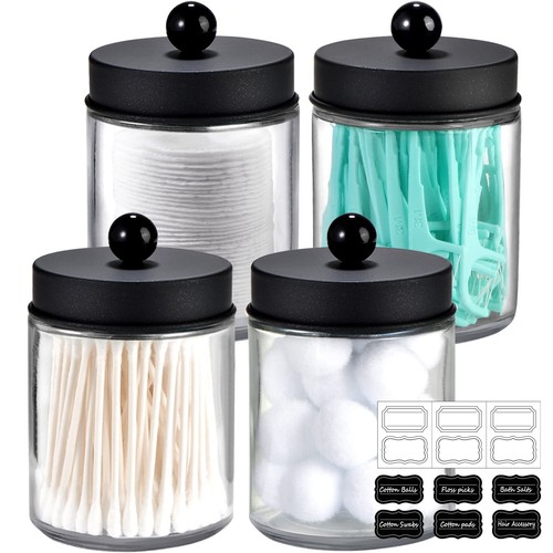 Pack glass apothecary jars - apothecary,