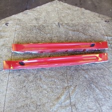 BMW Mini Cooper R56/R57 2006-2013 PAIR Genuine JCW Aero Sideskirts In Red