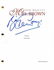 BILLY CONNOLLY SIGNED AUTOGRAPH - MRS BROWN FULL MOVIE SCRIPT - JUDI DENCH