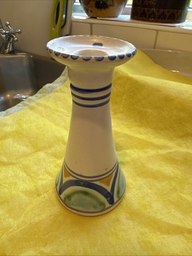 Honiton ceramic candlestick - honiton,