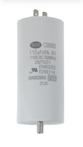 Capacitor 110v fits belle mini - belle,
