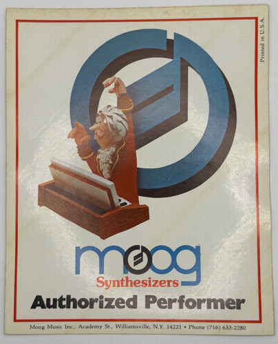 Vintage moog synthesizers - "moog,