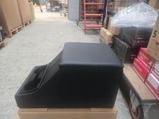 DEFENDER CUBBY BOX - BLACK BASE WITH BLACK VINYL LID AND CUP HOLDER - LRC2662