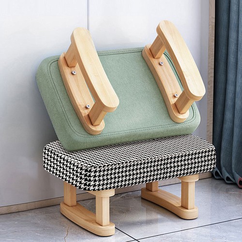 New wooden sofa - wooden, ottoman