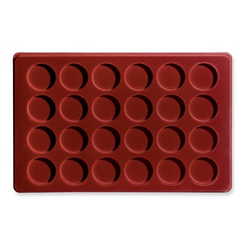 Red coin tray for coins - for, or