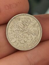 Great Britain Queen Elizabeth II 6d / Sixpence 1962 six pence Coin quantity