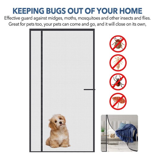 Magnetic door net insect magic - magnetic,