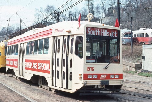 Original slide trolley - original, cable