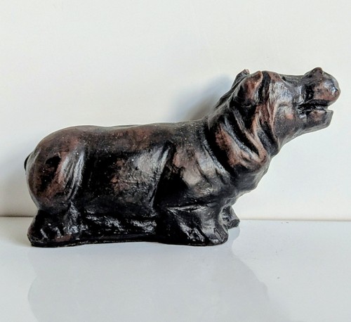 Small hippo figurine - small,