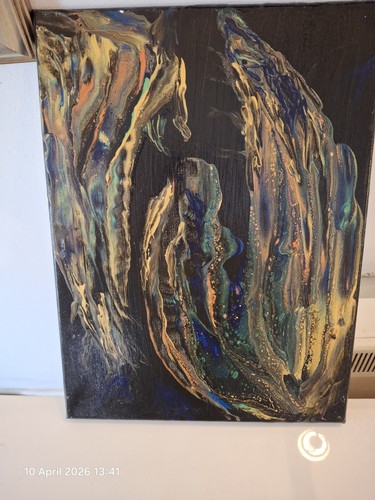 Modern abstract acrylic - modern,
