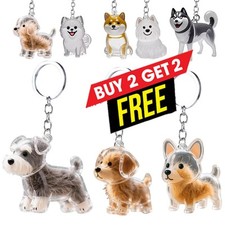 Dog Keychain Hair Storage
