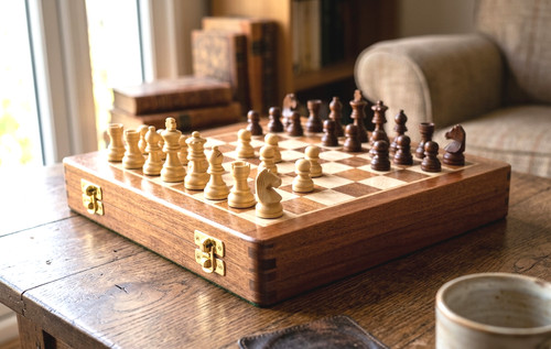 Indian handmade wooden folding - indian,