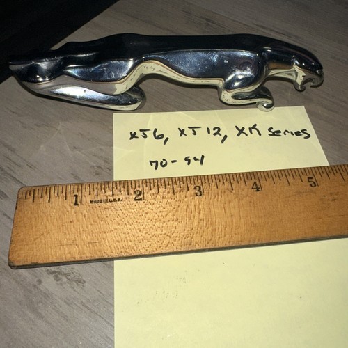Jaguar vintage hood ornament - jaguar,