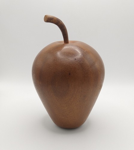 Wooden apple large - large, hand