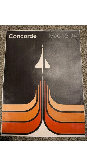 Retro style concorde high - style,
