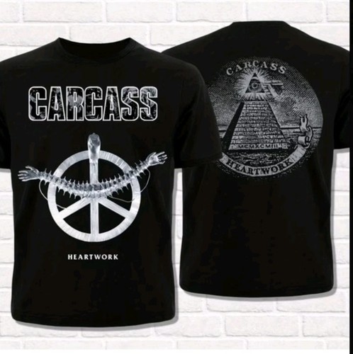 Carcass heartwork black - black, cotton