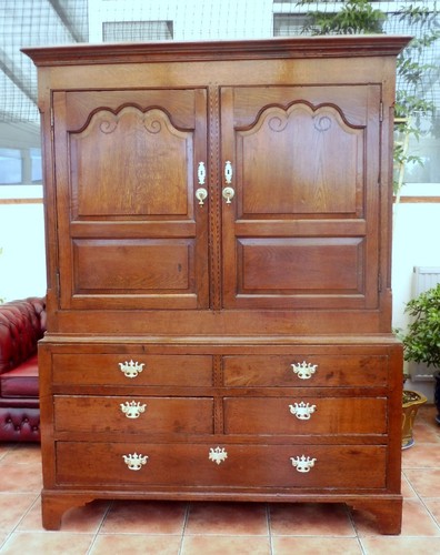 Hall cupboard country oak - cupboard,